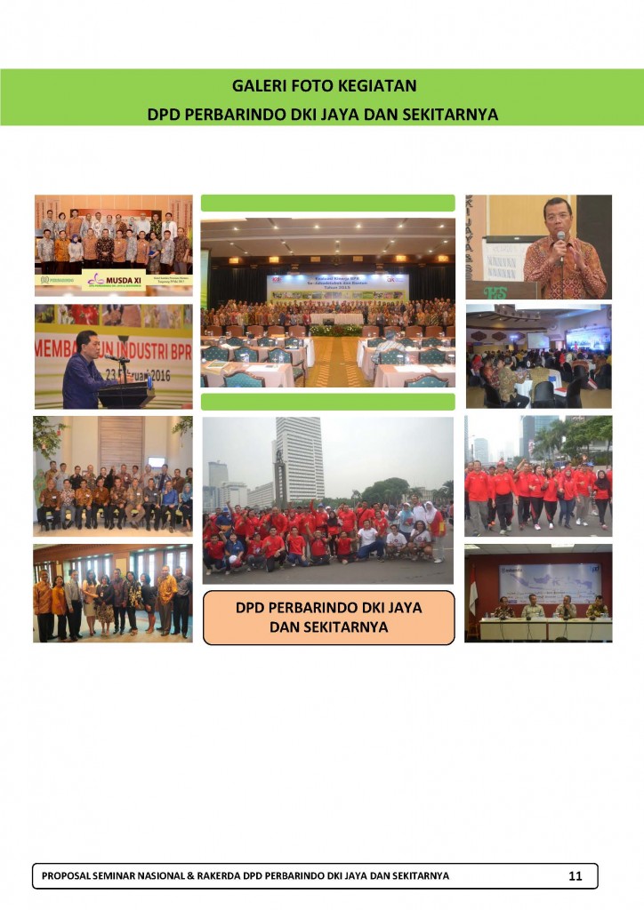 Seminar nasional & Rakerda DPD Perbarindo DKI Jaya dan Sekitarnya 2016 Rakerda DPD DKI Dan Perbarindo Page 11 724x1024
