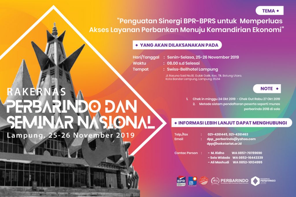 RAKERNAS PERBARINDO, SEMINAR NASIONAL DAN EXPO 2019 Rakernas 2019 1024x682
