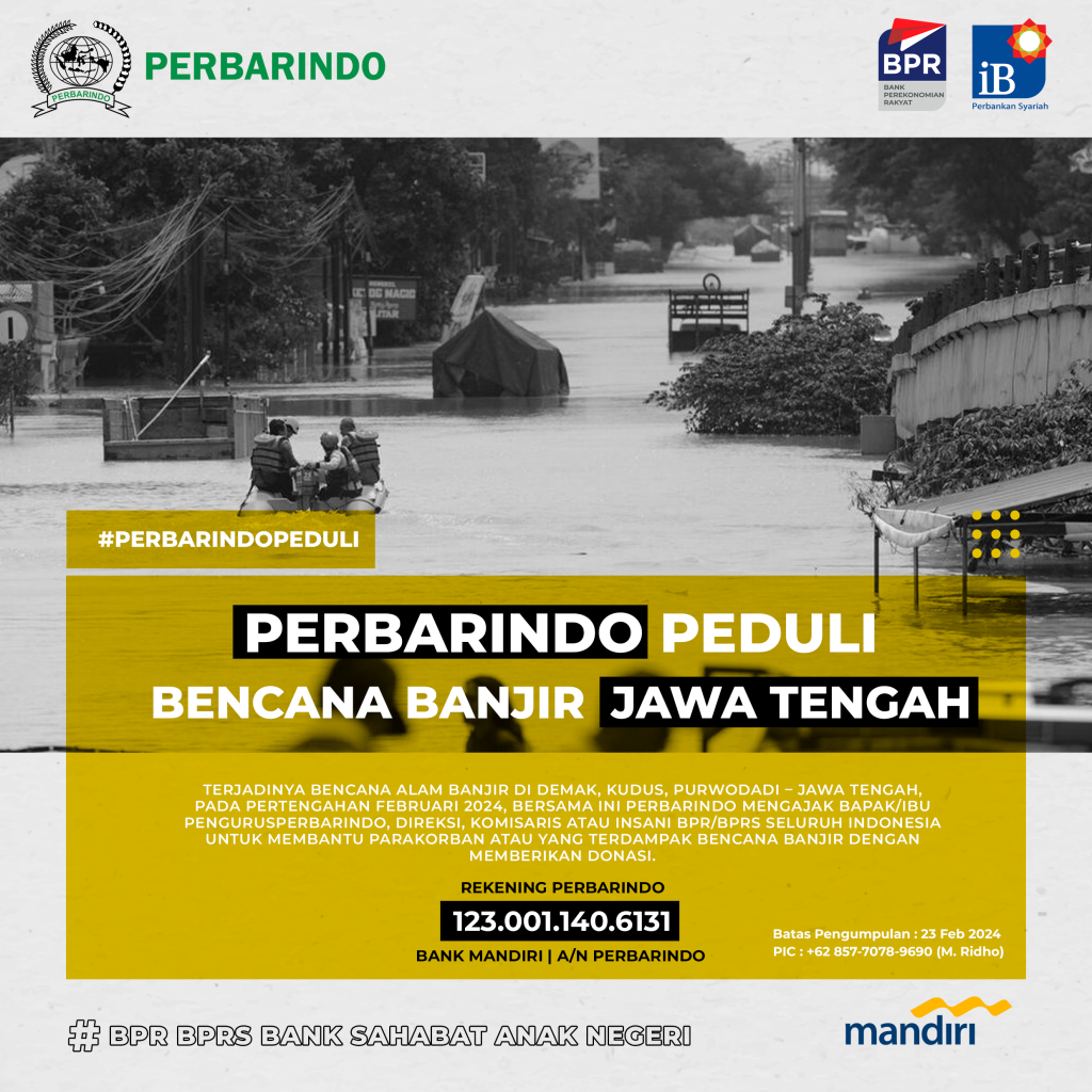 PERBARINDO PEDULI BENCANA BANJIR JAWA TENGAH PERBARINDO PEDULI BANJIR JATENG 1024x1024