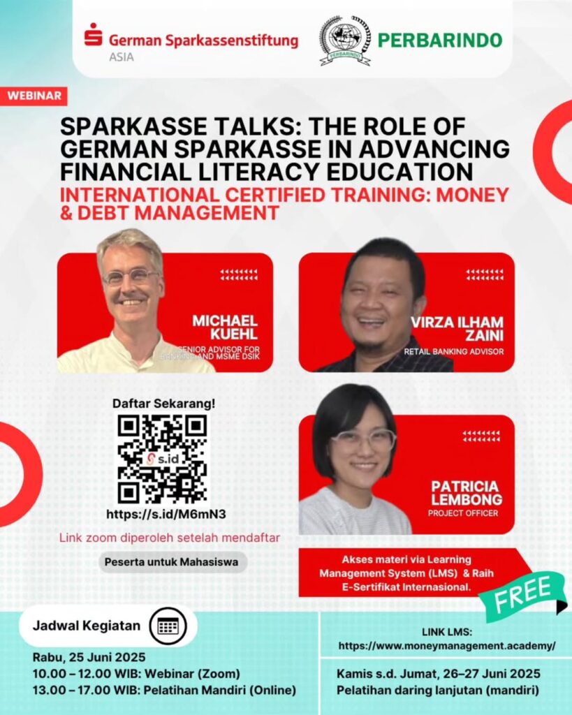 Talk: The Role Of German Sparkasse In Advancing Financial Literacy Education Webinar SPARKASSE TALKS The Role Of German Sparkasse In Advancing Financial Literacy Educ 1 819x1024